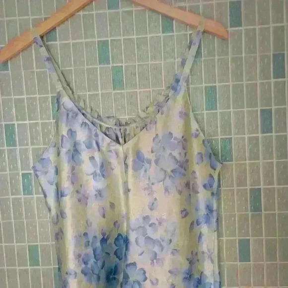 Vintage Oscar Dela Renta Lingerie Strap Slip Dress with beaded detail - Picture 13 of 14